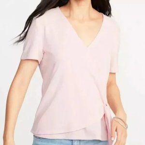 Old Navy Wrap Top - Blush On You